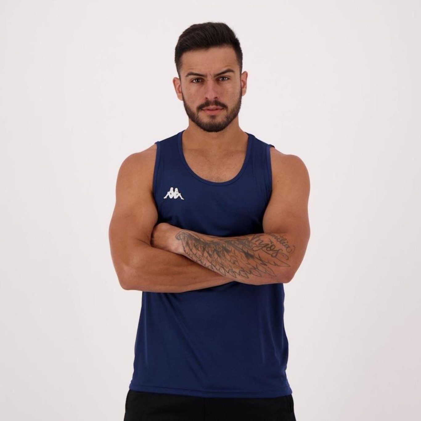 Camiseta Regata Kappa Basic - Masculina - Foto 4