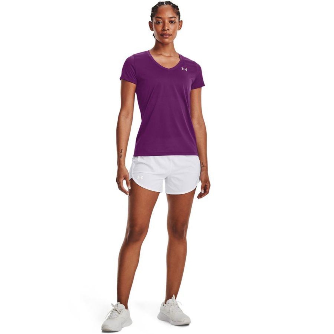 Camiseta Under Armour Tech Short - Feminina - Foto 2