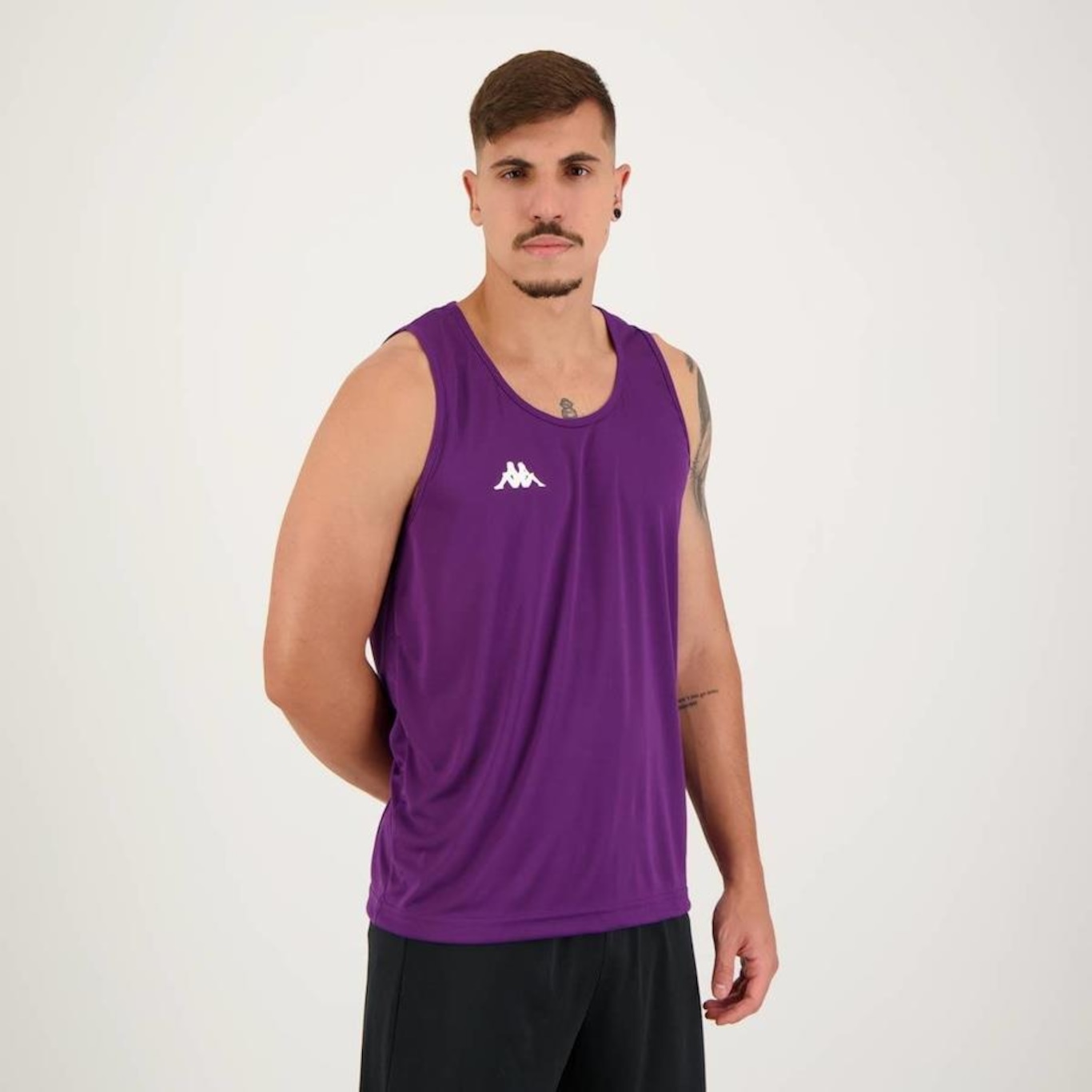 Camiseta Regata Kappa Basic - Masculina - Foto 2