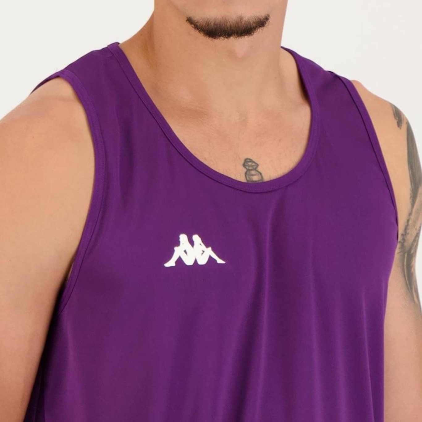 Camiseta Regata Kappa Basic - Masculina - Foto 4