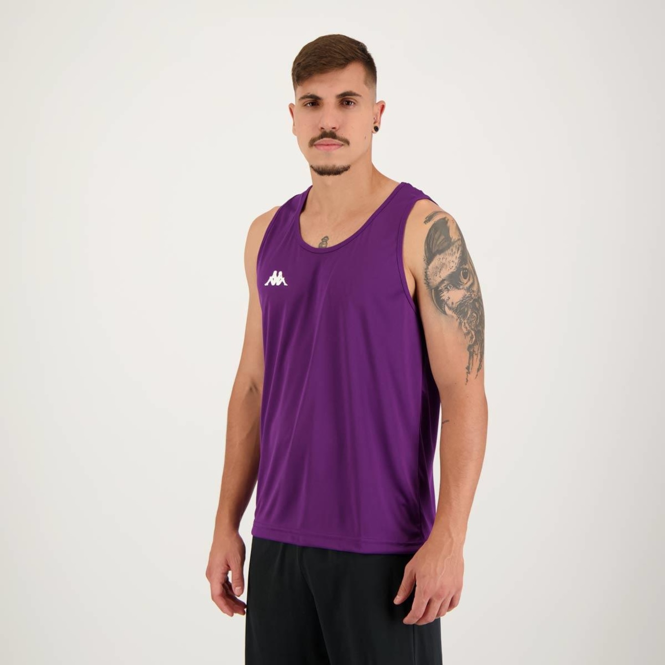 Camiseta Regata Kappa Basic - Masculina - Foto 5