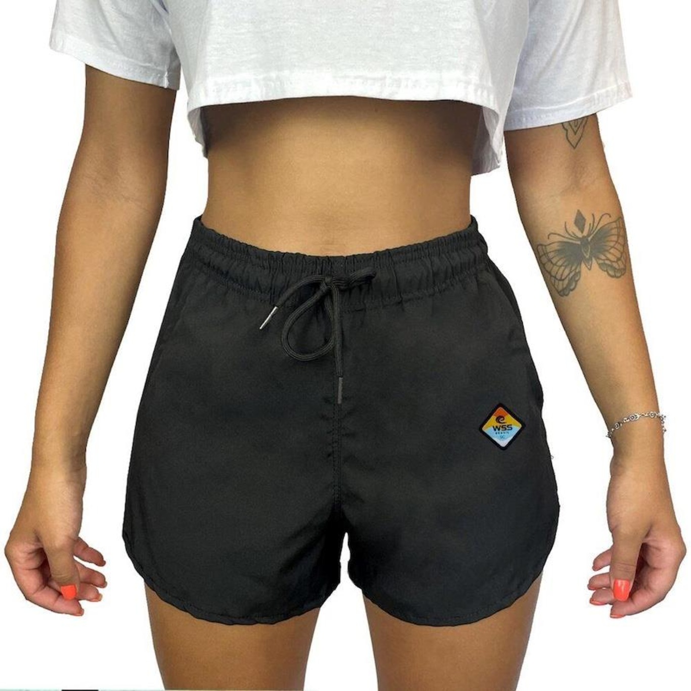 Shorts WSS Diamond Colors Elastano Premium - Feminino - Foto 1