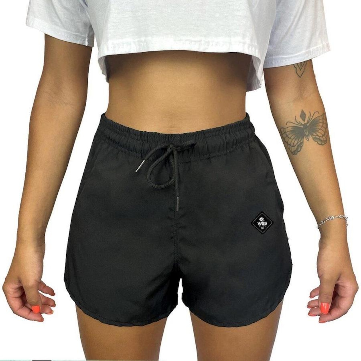 Shorts WSS Diamond Elastano Premium - Feminino - Foto 1