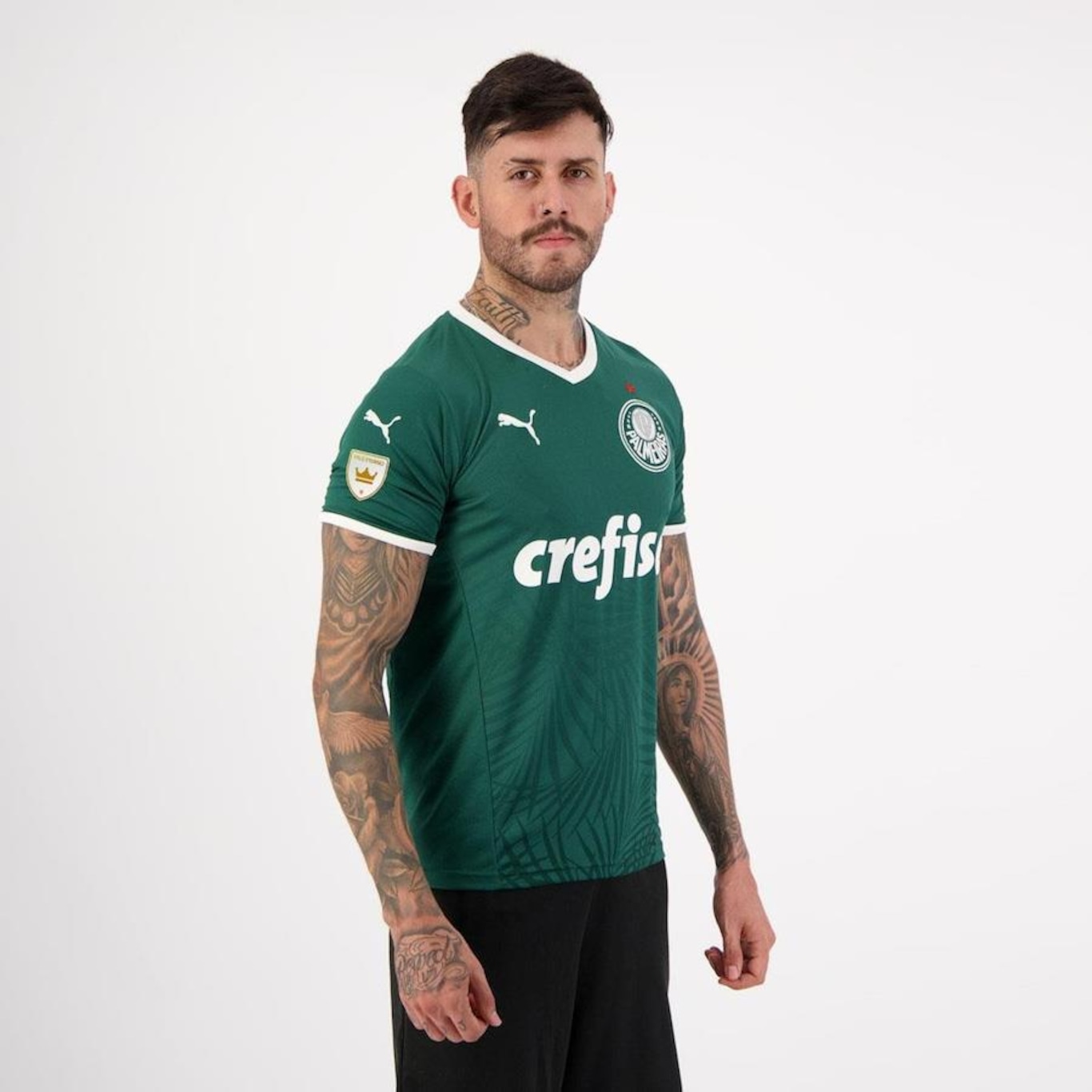 Camisa do Palmeiras I 2022 Pelé Eterno Puma - Masculina - Foto 2