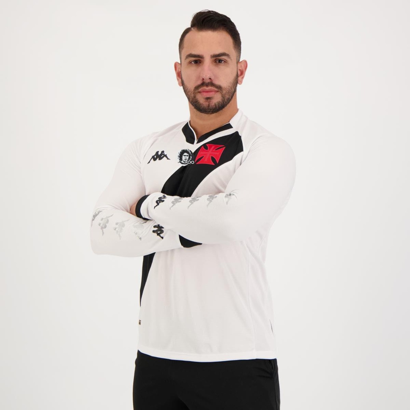 Camisa Vasco II 2022 Manga Longa Dinamite Eterno Kappa - Masculina - Foto 5