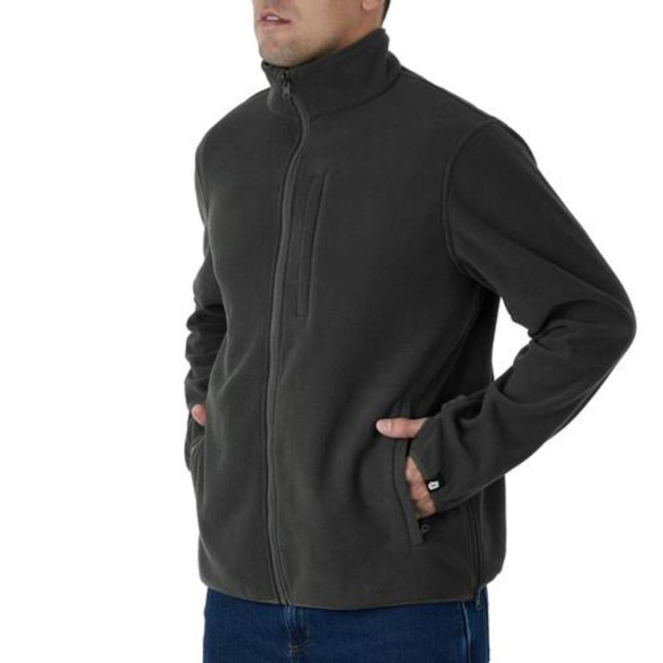 Jaqueta Fleece com Capuz Invictus New Blizzard - Masculina - Foto 1