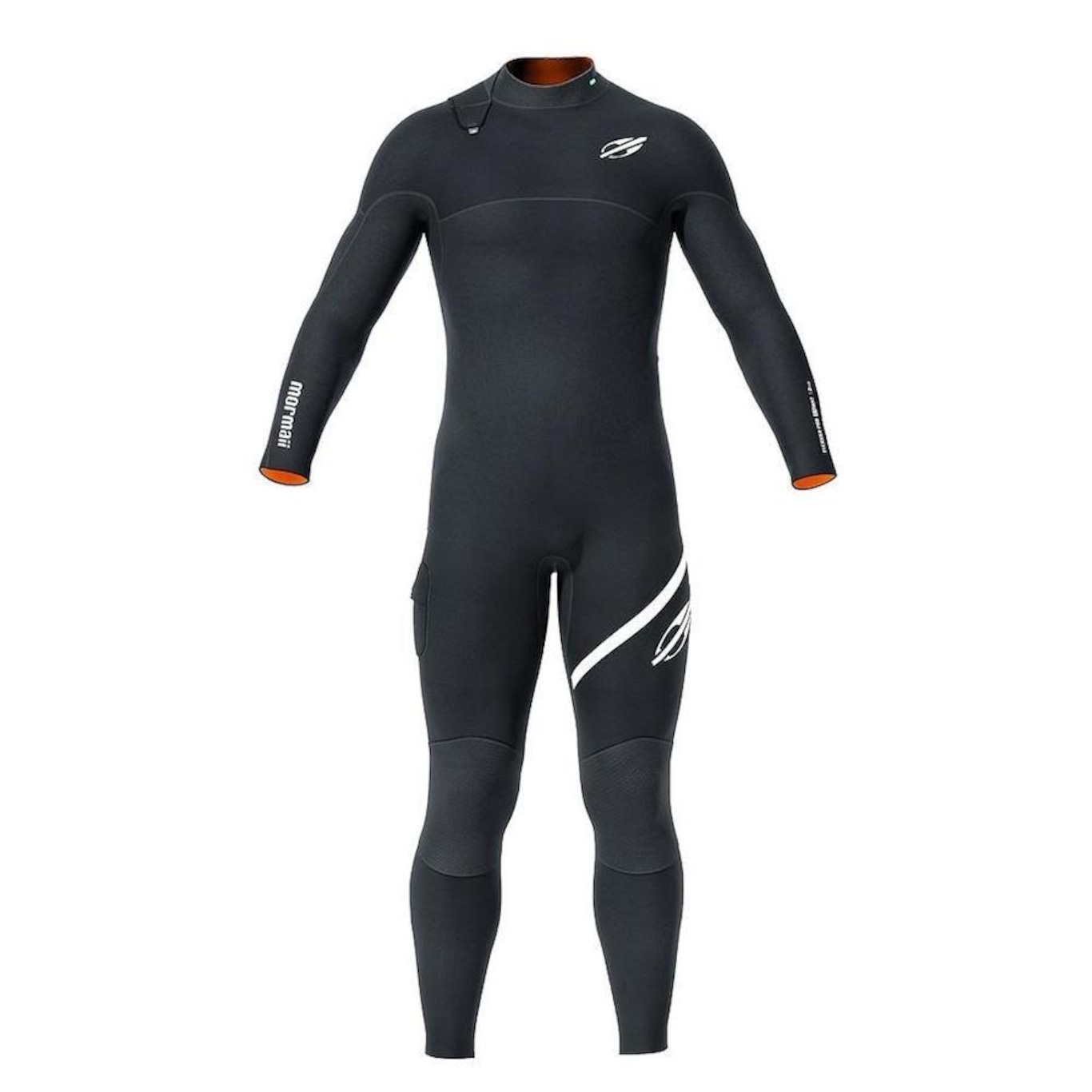 Long John Mormaii Flexxxa Pro Uv-Suit Manga Longa 1mm - Masculino - Foto 1