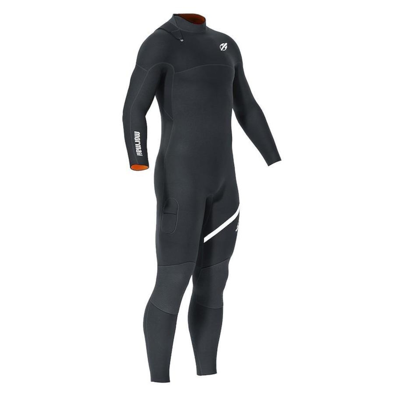 Long John Mormaii Flexxxa Pro Uv-Suit Manga Longa 1mm - Masculino - Foto 3