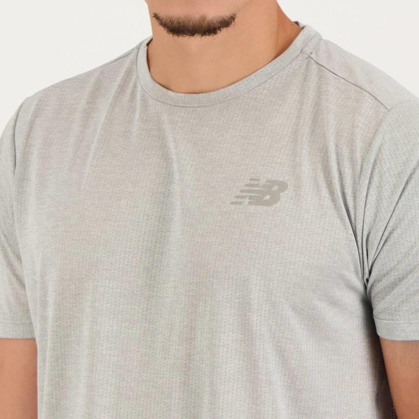 Camiseta masculina de Corrida New Balance Impact Run