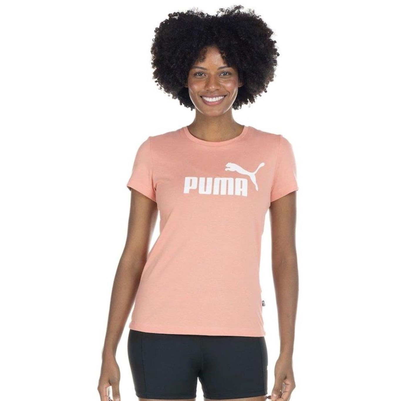 Camiseta Puma Heather - Feminina - Foto 1