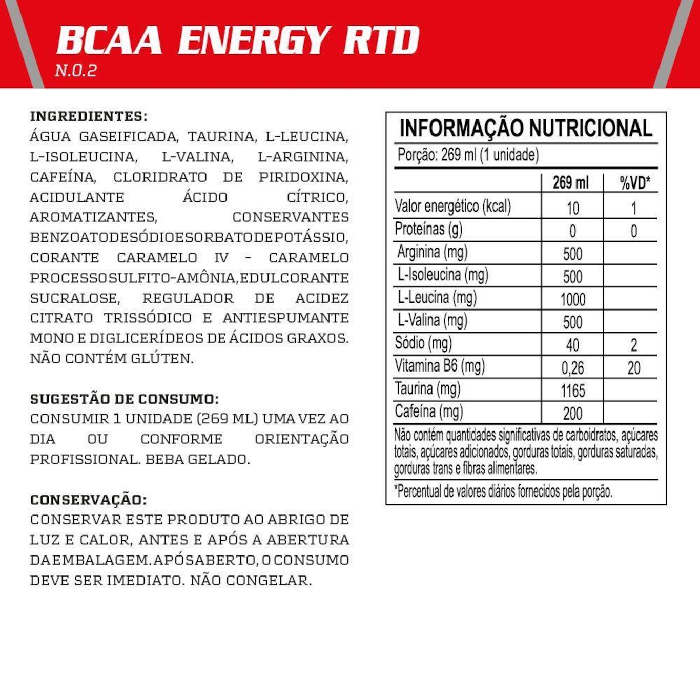 Bcaa Energy Integralmedica - 6 Unidades - Foto 2