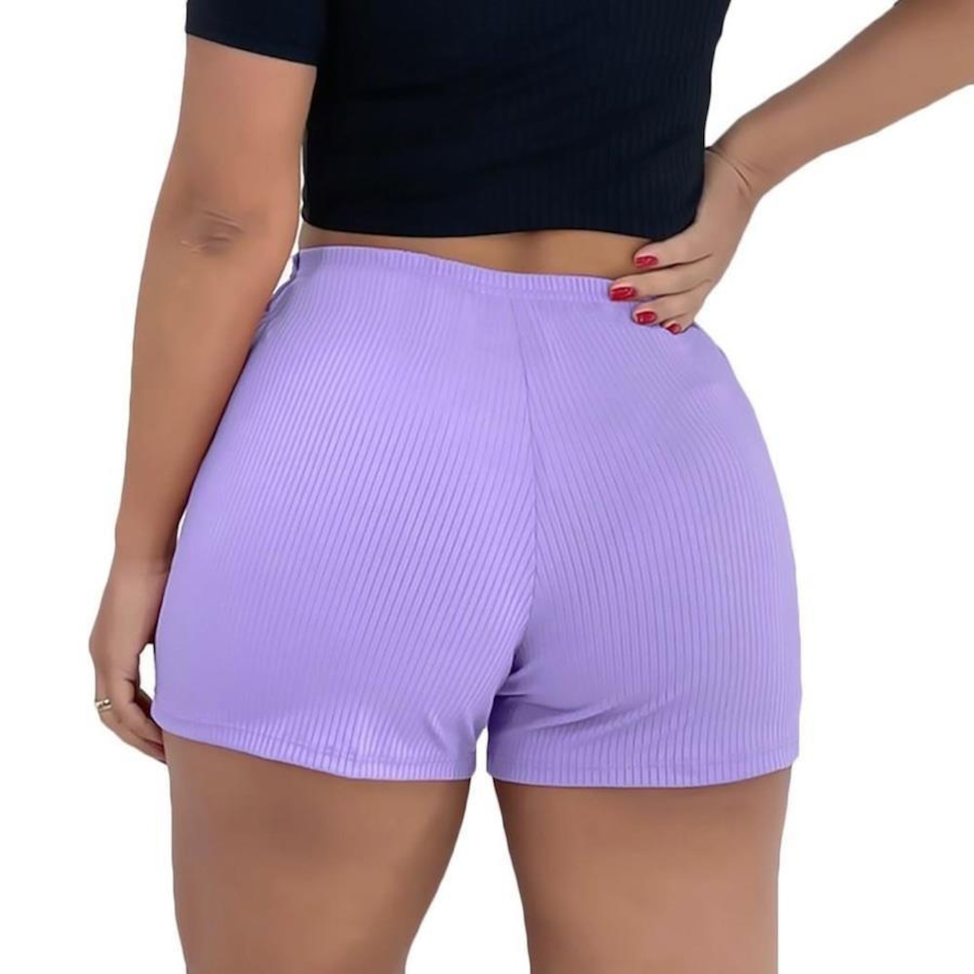 Mini Shorts Canelado Comfy - Comprar em Mysa Apparel