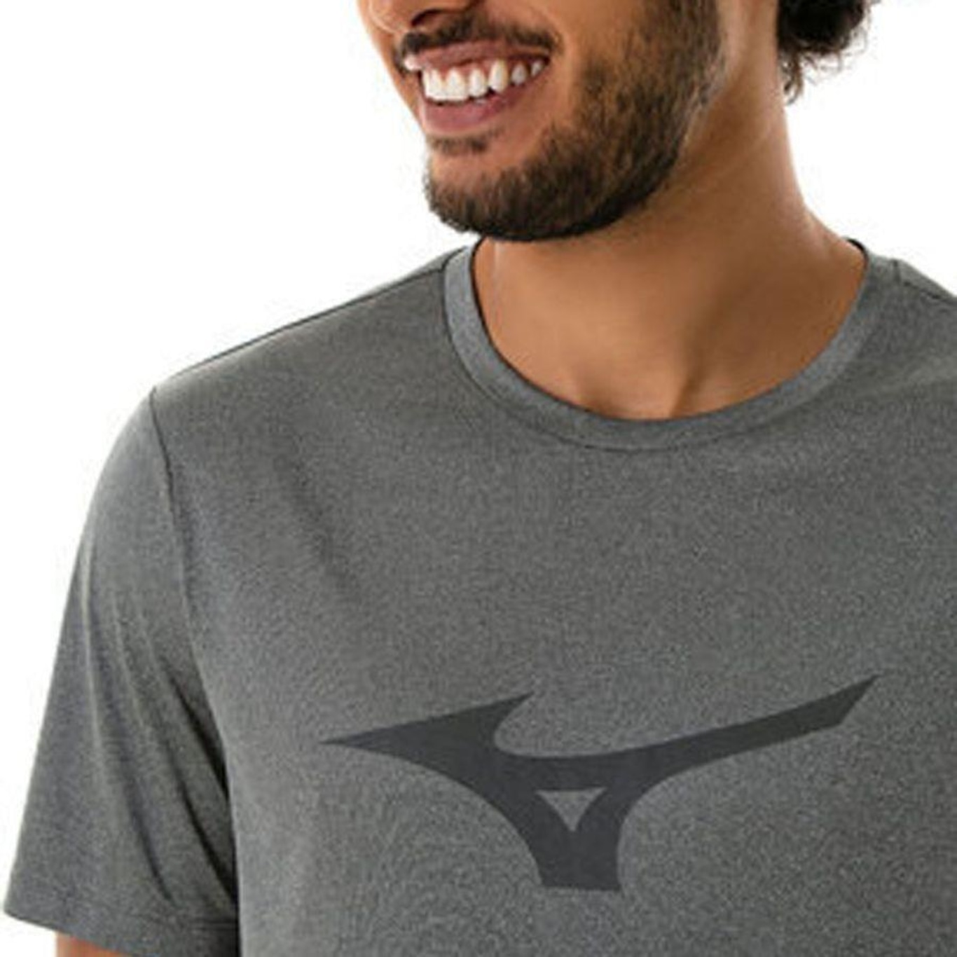 Camiseta Mizuno Run Spark Big Logo - Masculina - Foto 2