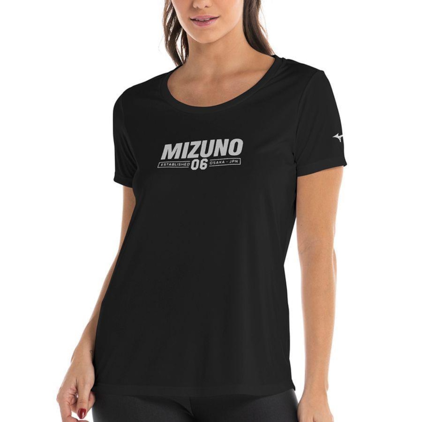 Camiseta Mizuno Fitwear Sta - Feminina - Foto 1