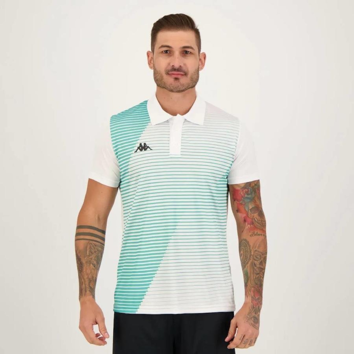 Camisa Polo Kappa Jamie + Piquet - 2 unidades - Masculina - Foto 4