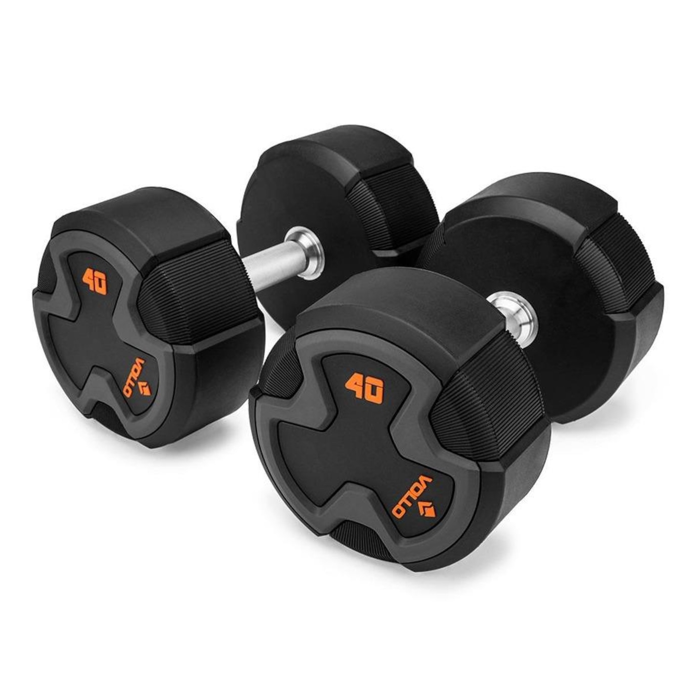 Halter Dumbbell Vollo Academia Musculação - 40kg - Foto 3