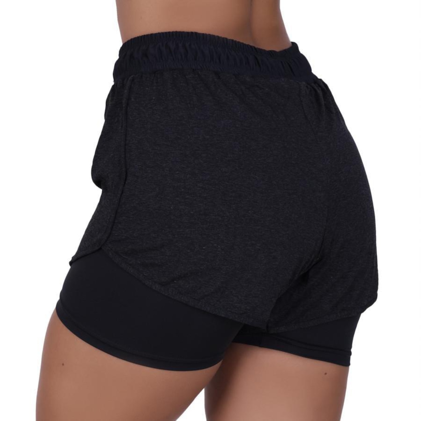 Shorts de Corrida Orbis com Bolso - Feminino - Foto 6