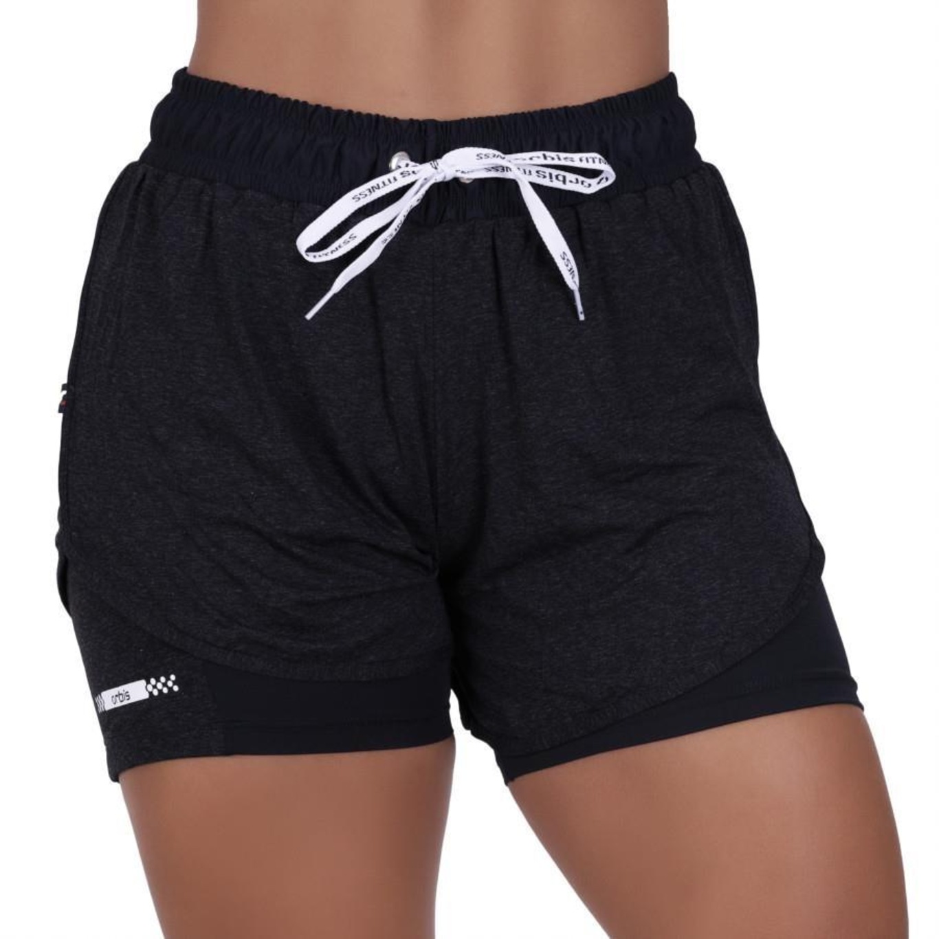 Shorts de Corrida Orbis com Bolso - Feminino - Foto 3