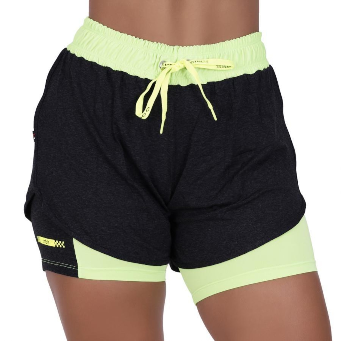 Shorts de Corrida Orbis com Bolso - Feminino - Foto 3