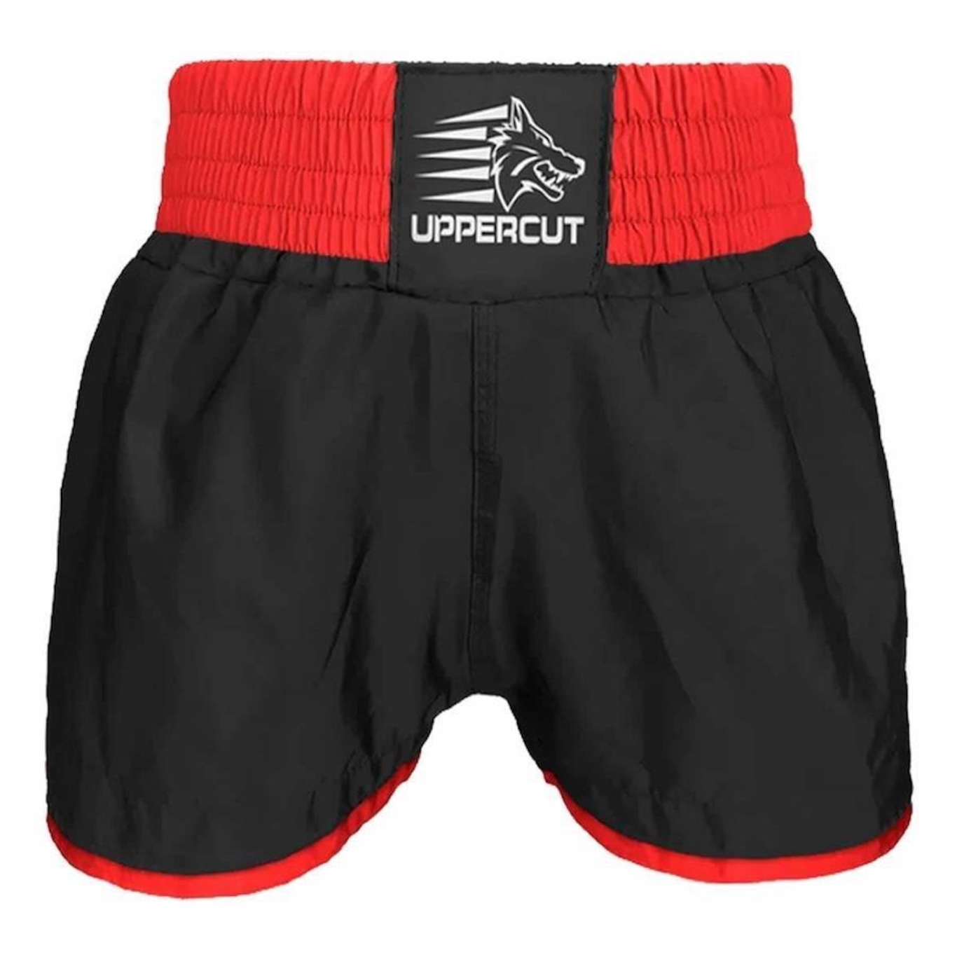 Calção Uppercut Muay Thai Kickboxing Red sem Silk - Unissex - Foto 1