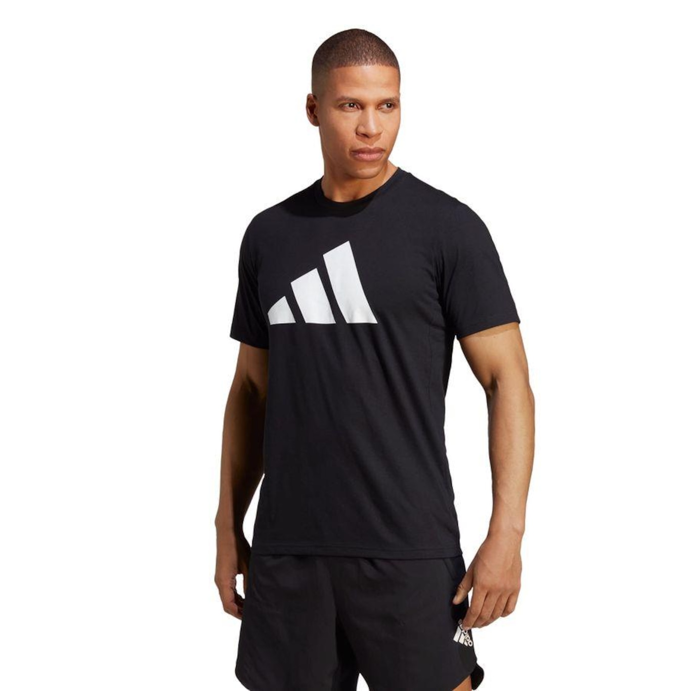 Camiseta adidas Logo - Masculina - Foto 2