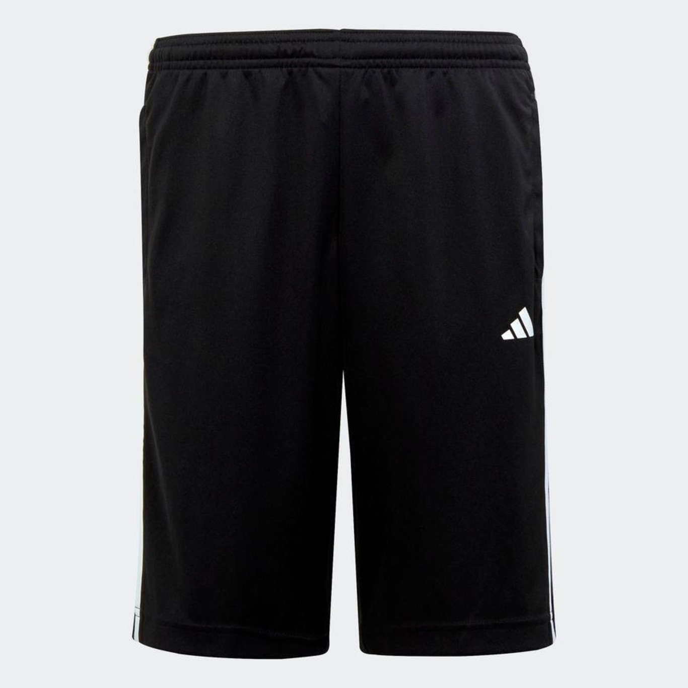 Shorts adidas de Modelagem Regular Train Essentials Aeroready 3-Stripes - Infantil - Foto 3