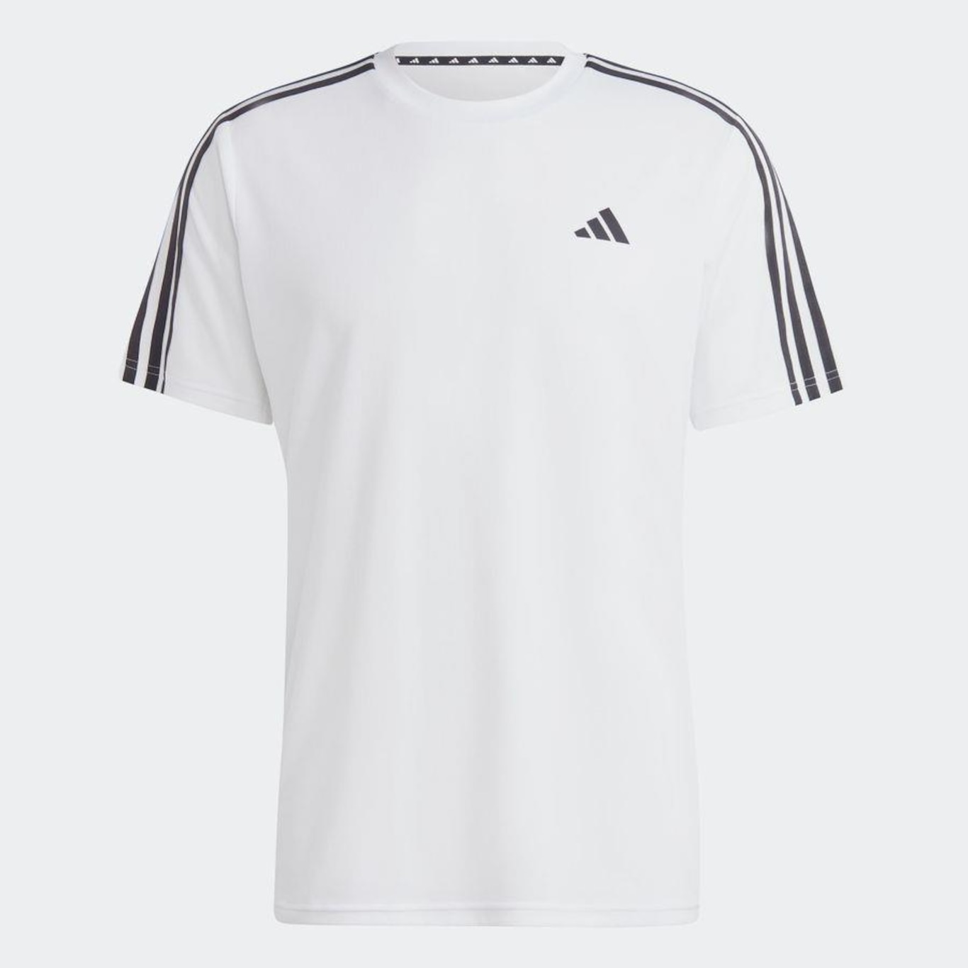 Camiseta adidas Essesntials 3 Listras - Masculina - Foto 3