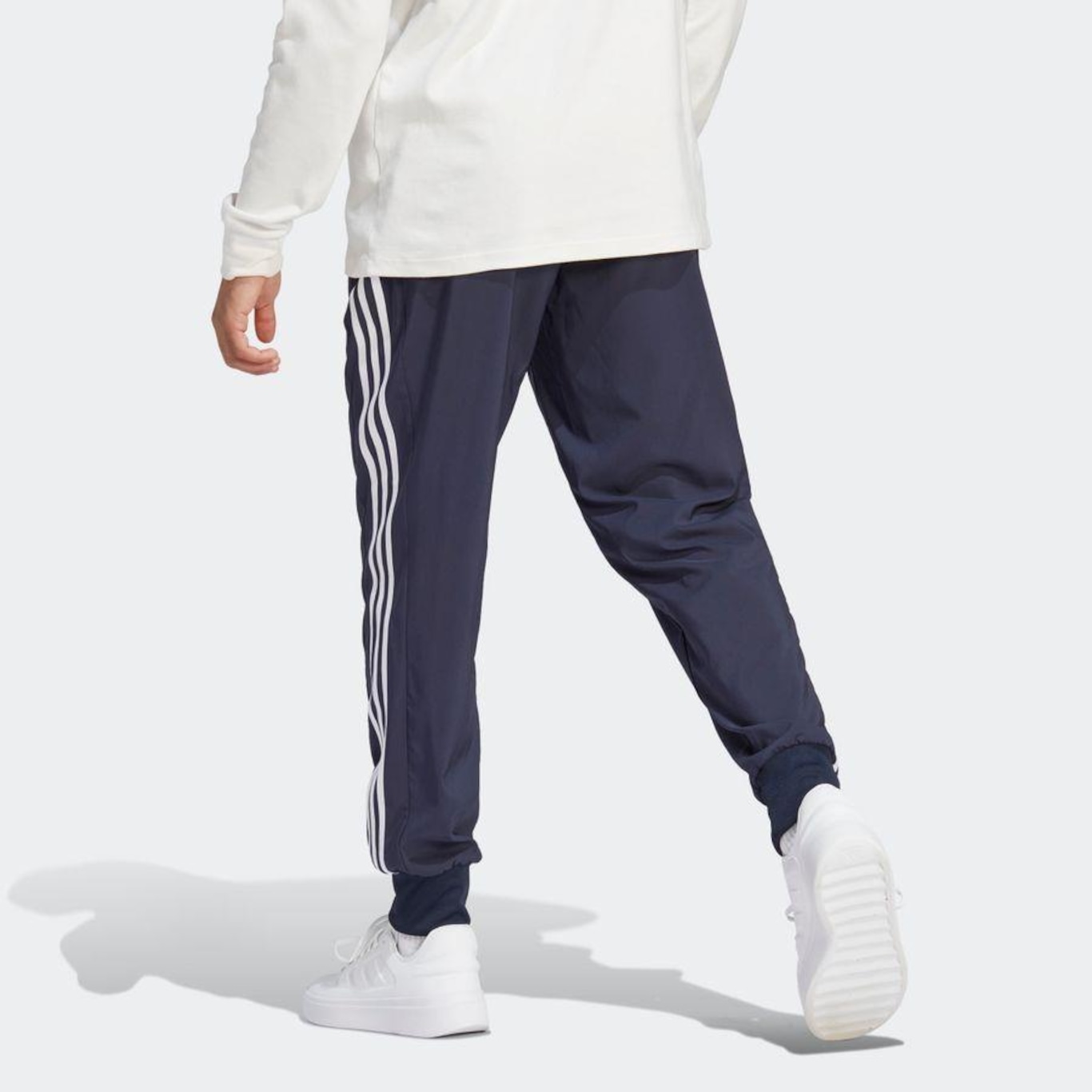 Calça adidas Essentials 3 Listras - Masculina - Foto 5