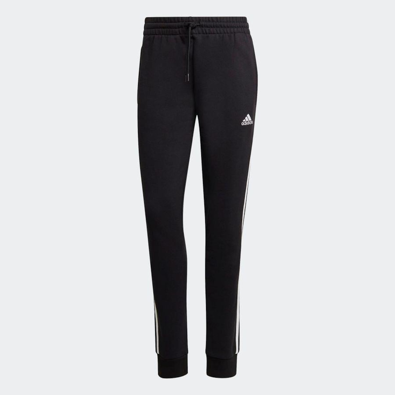 Calça adidas 3 Stripes com Punho - Feminina - Foto 4