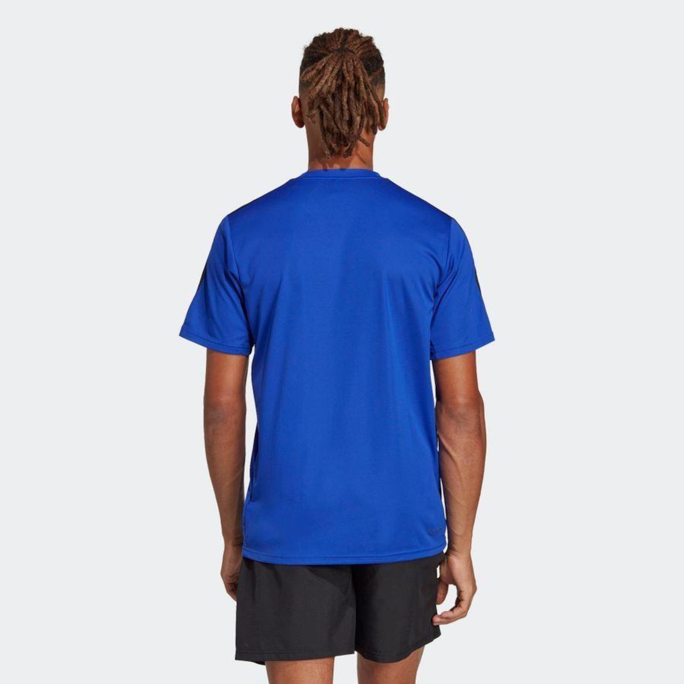 Camiseta adidas Essentials 3 Listras - Masculina - Foto 6