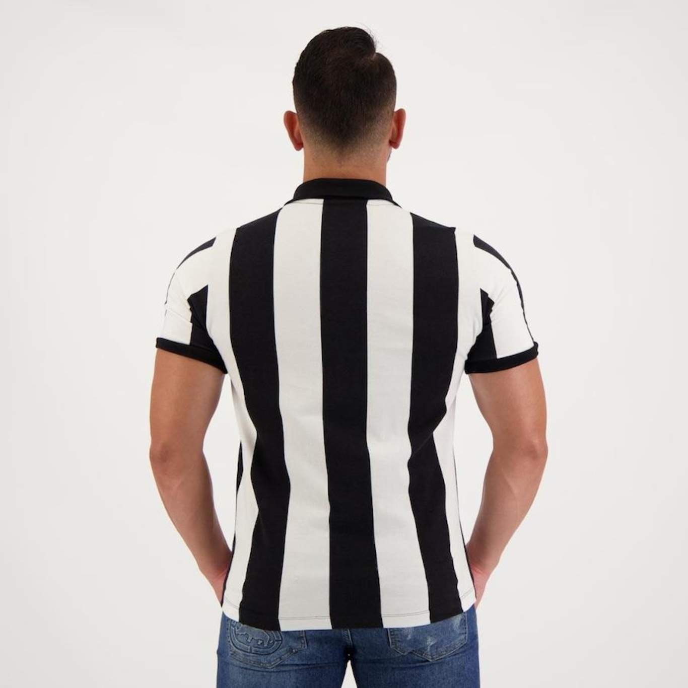 Camisa do Botafogo 1910 Futfanatics + Camisa Botafogo Estonada - Masculina - Foto 5