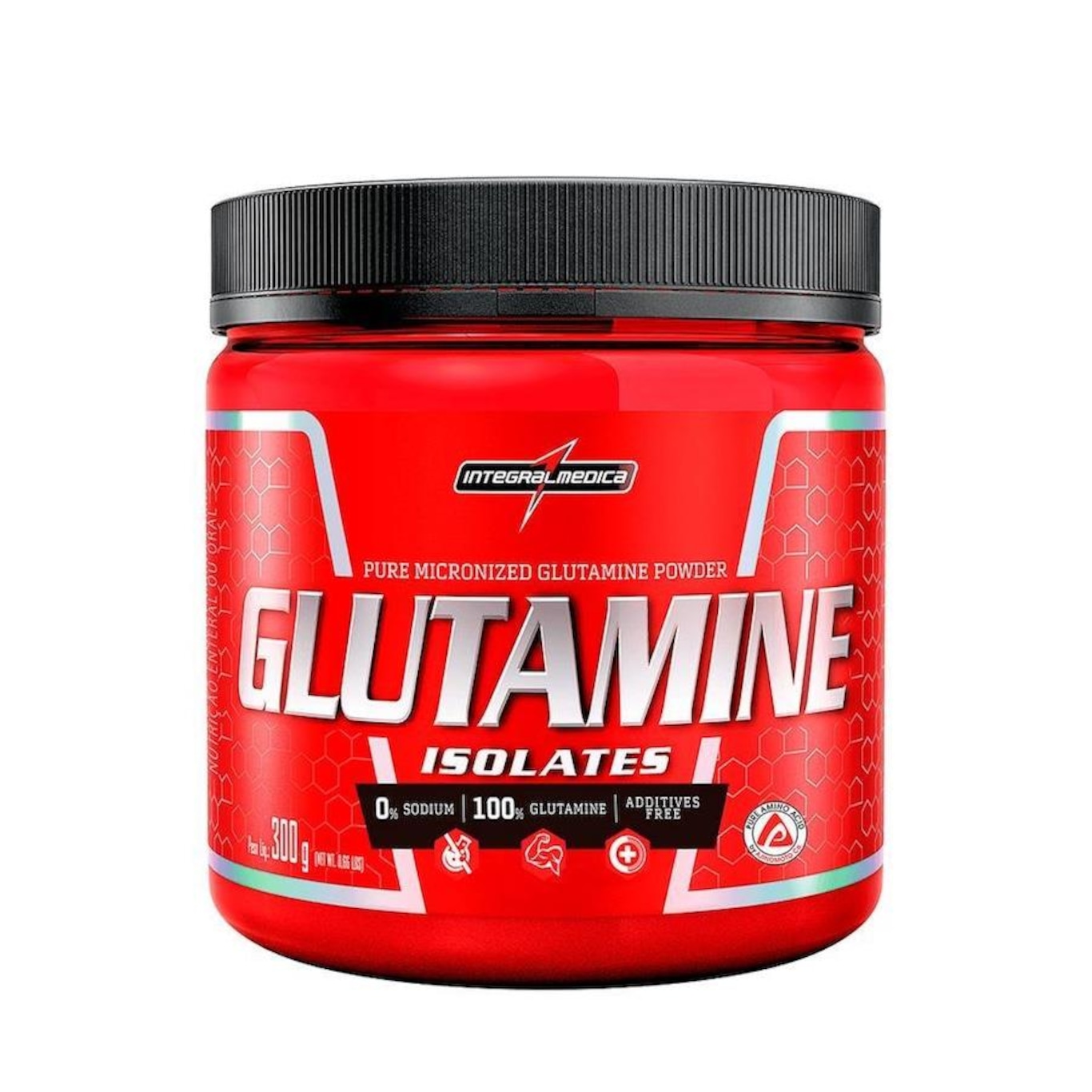 Glutamine Natural Integralmedica - 300g - Foto 1