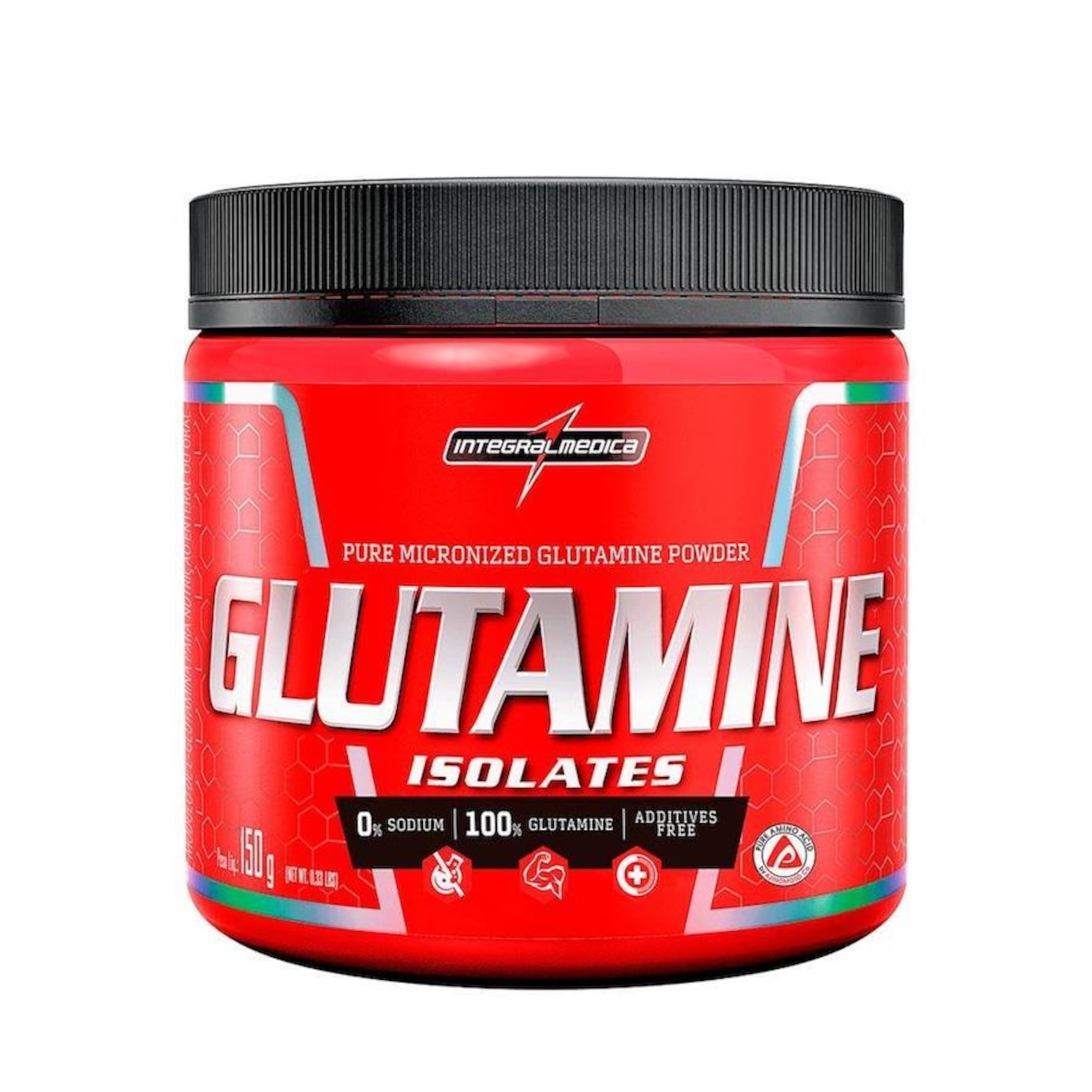 Glutamine Natural Integralmedica - 150g - Foto 1