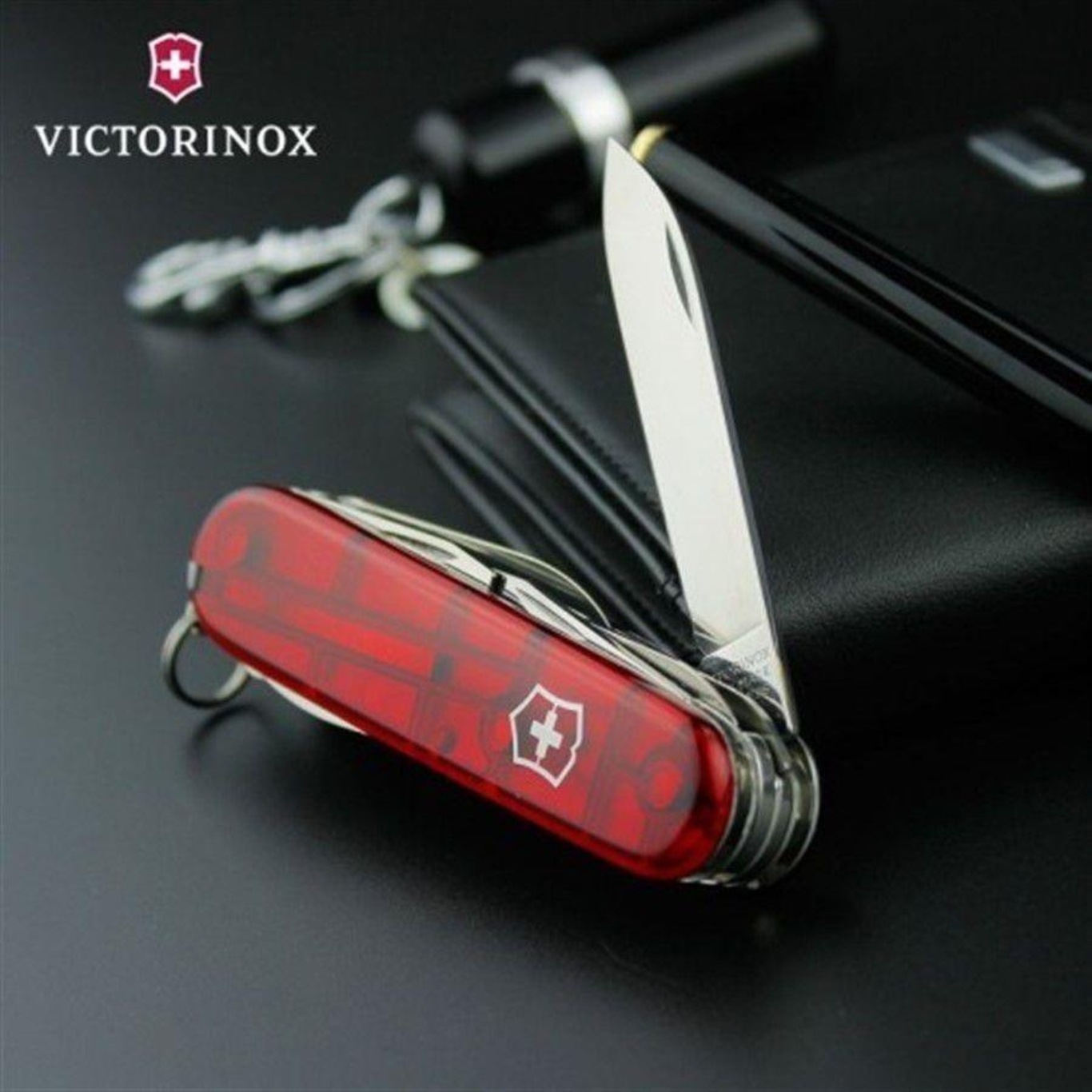 Canivete Victorinox Climber Translúcido 1.3703.Tb1 - Foto 2