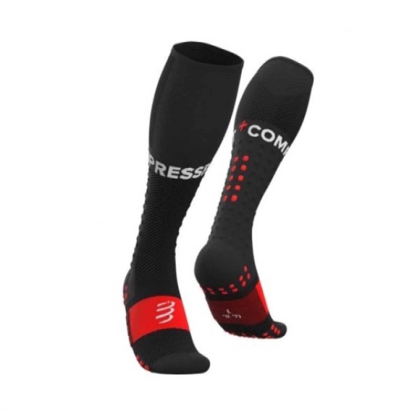 Meia Cano Alto Compressport Full Socks V3,0 Run - Unissex - Foto 1