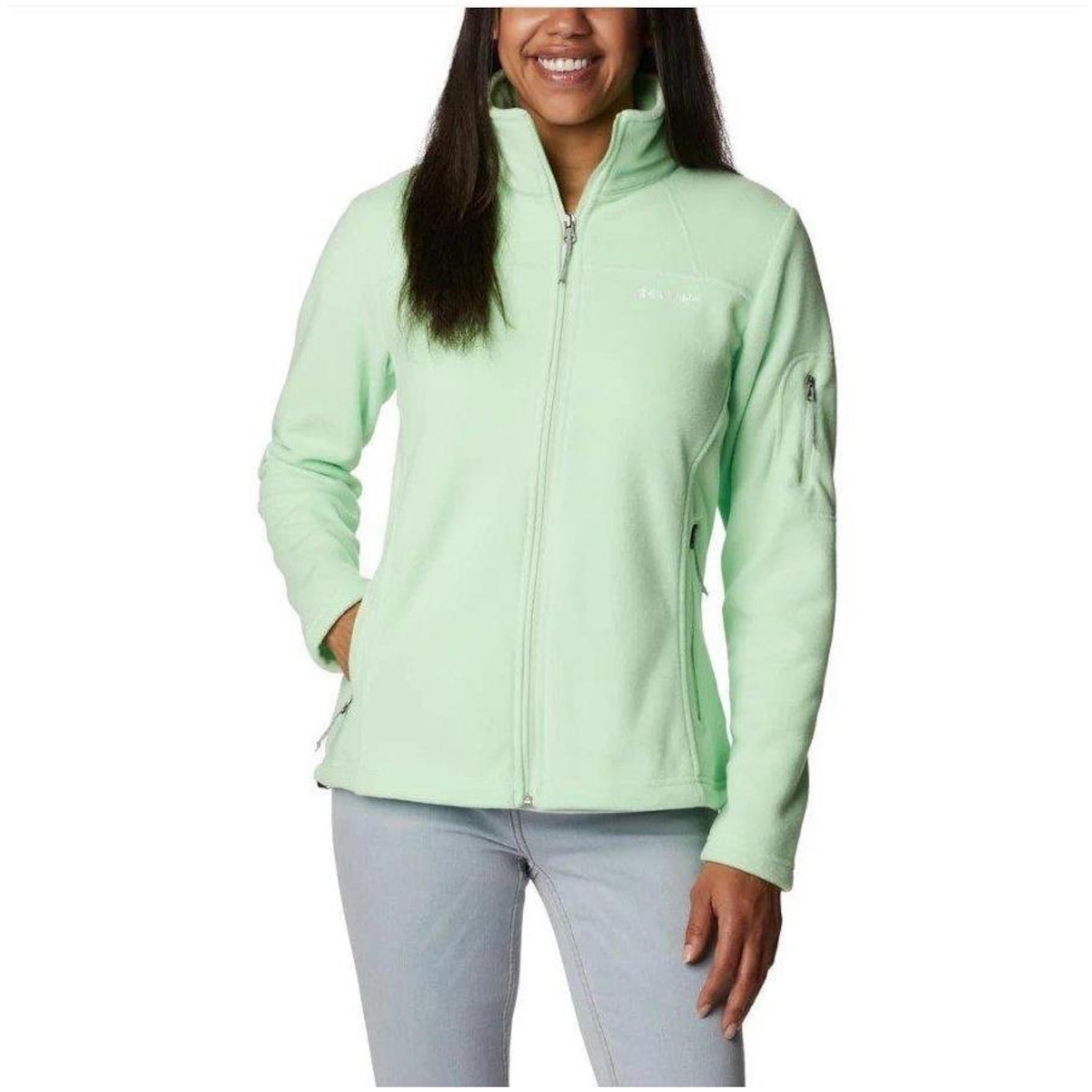 Jaqueta Columbia Fleece Fast Trek II Feminina Kay West - Feminina - Foto 1