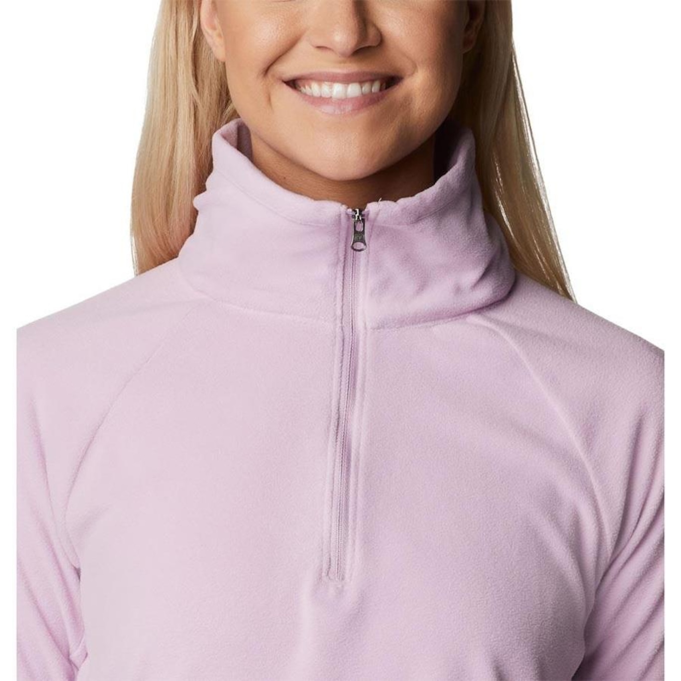 Blusão de Moletom Columbia Glacial 4 Halfzip - Feminino - Foto 4