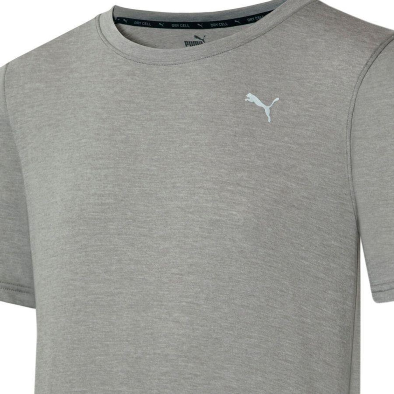 Camiseta Puma Performance Heather Tee - Masculina - Foto 3