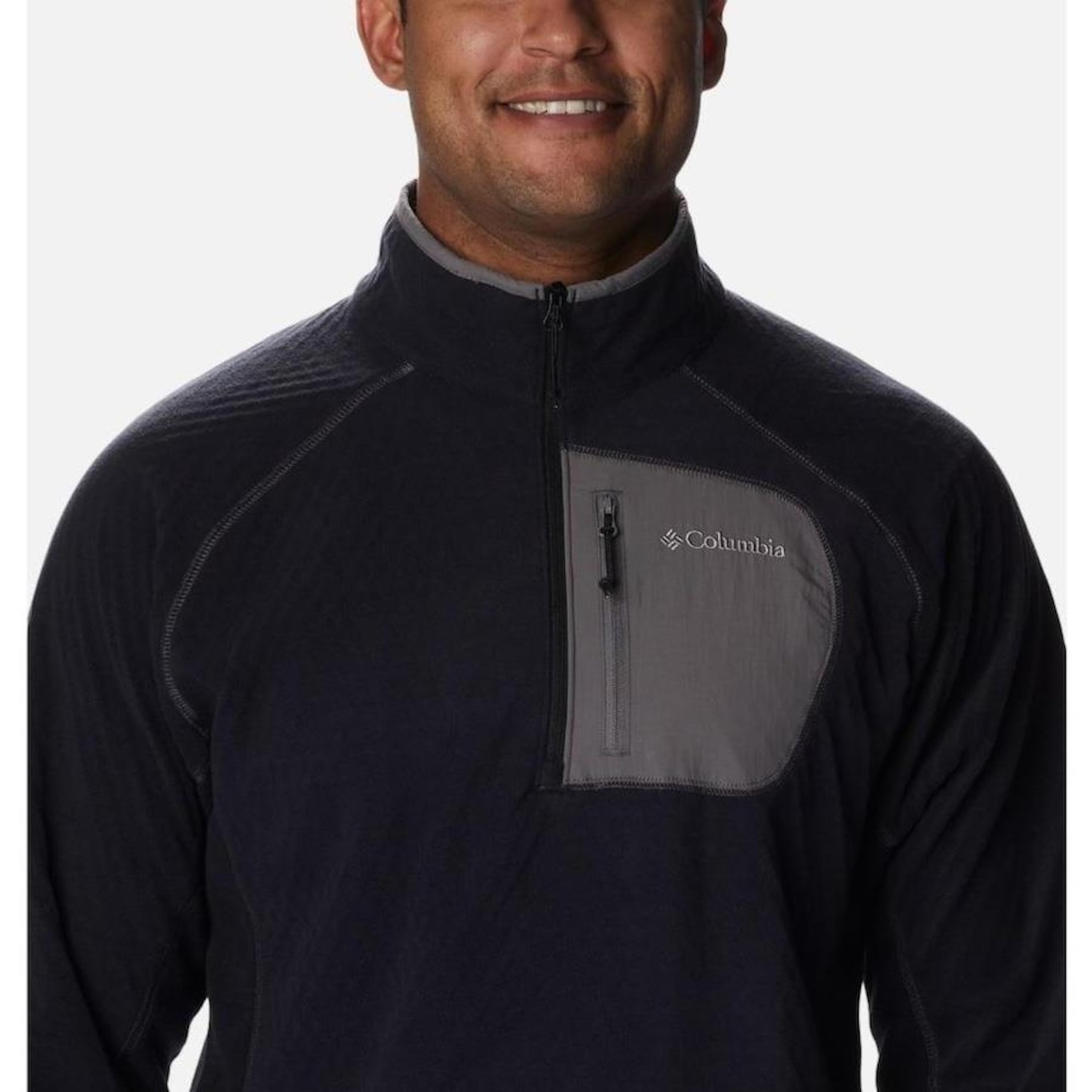 Jaqueta Columbia Fleece - Masculina - Foto 4