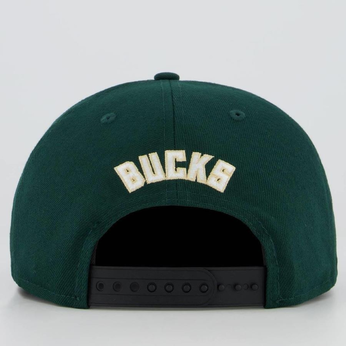 BONÉ ABA RETA NEW ERA NBA MILWAUKEE BUCKS 950 - SNAPBACK - ADULTO - Foto 1