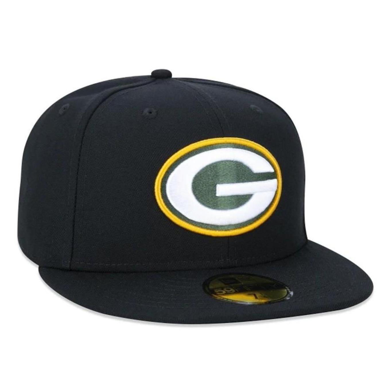 Boné Aba Reta New Era Green Bay Packers 5950 NFL - Fechado - Adulto - Foto 4