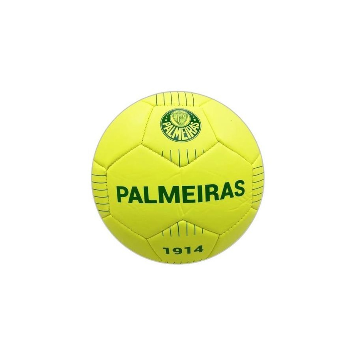 BOLA FUTEBOL PALMEIRAS 1914 AMARELA