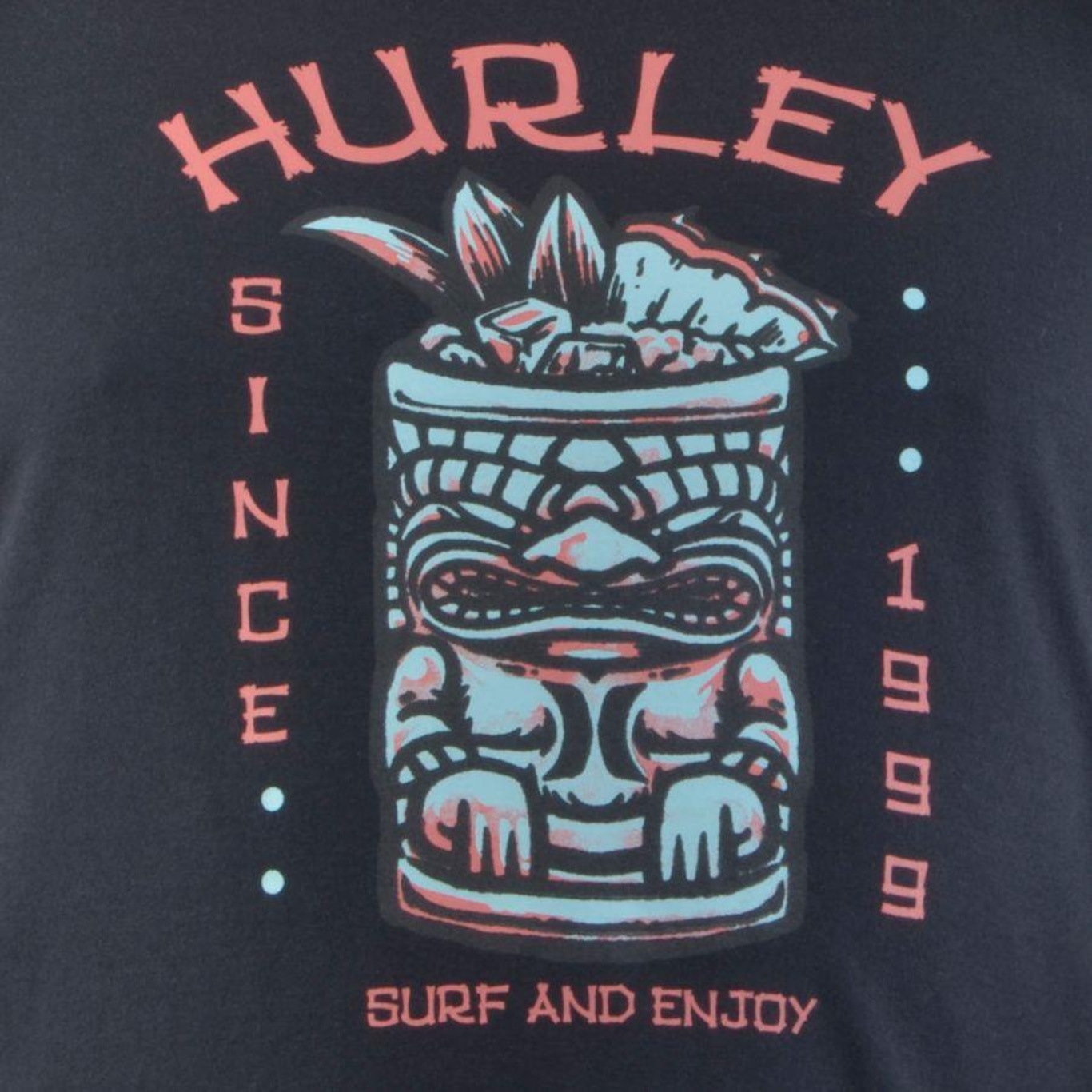 Camiseta Hurley Tiki Drink - Masculina - Foto 4