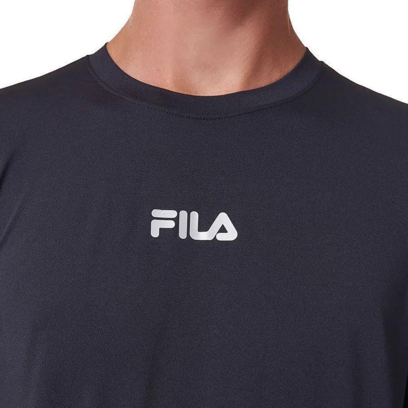 Camiseta Fila Manga Longa Sun Protect Breezy - Masculina - Foto 3