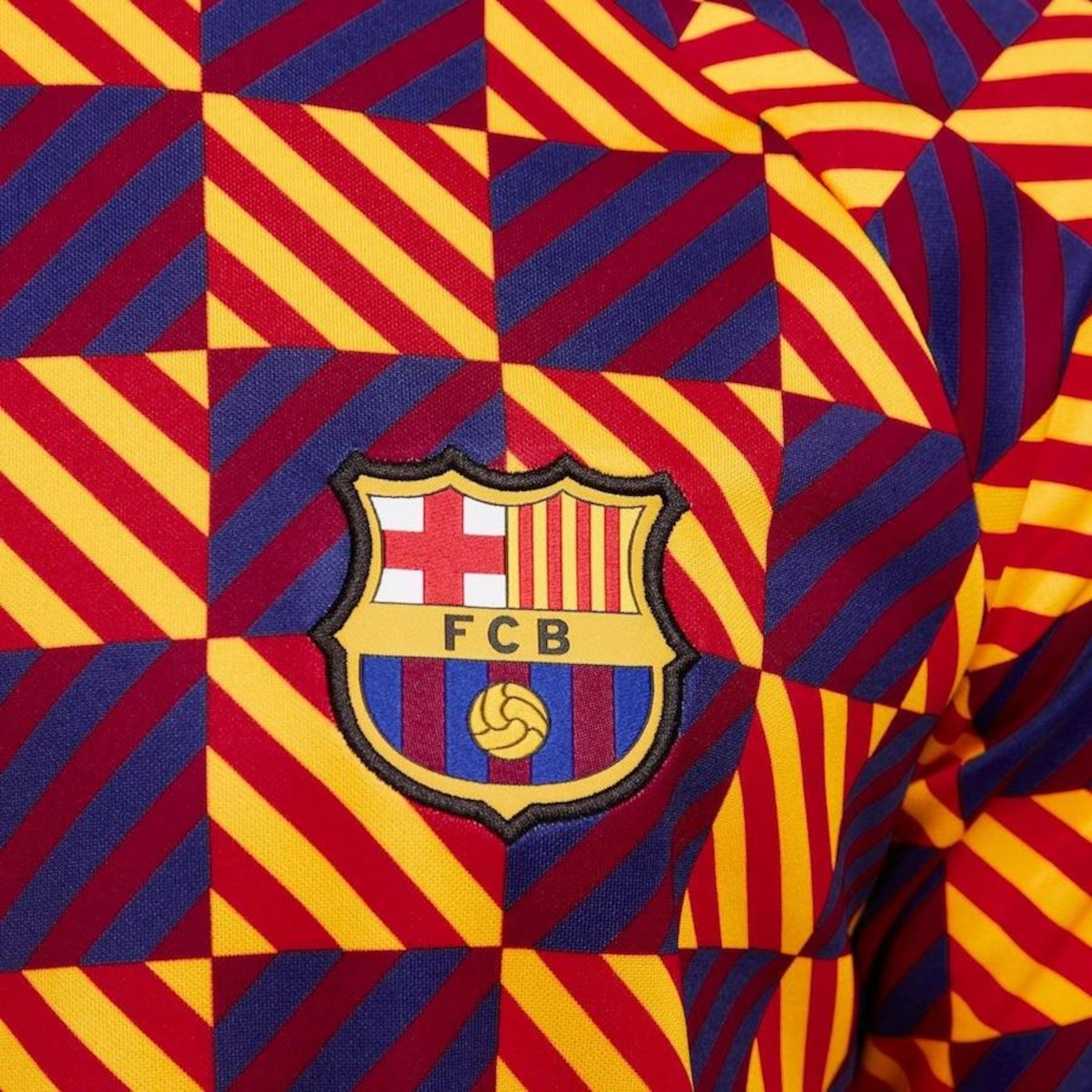 Camiseta Barcelona Nike Pre-Match - Masculina - Foto 4