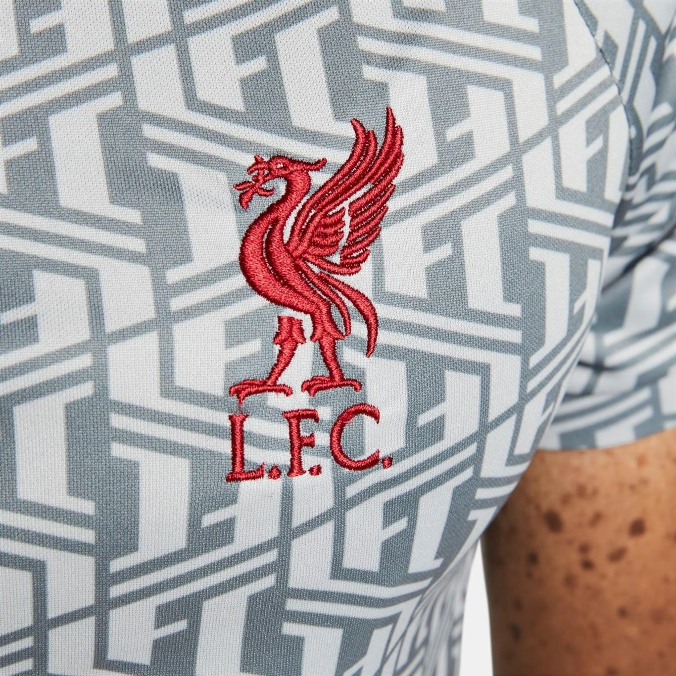 Camiseta Liverpool Nike Pre-Match - Masculina - Foto 5