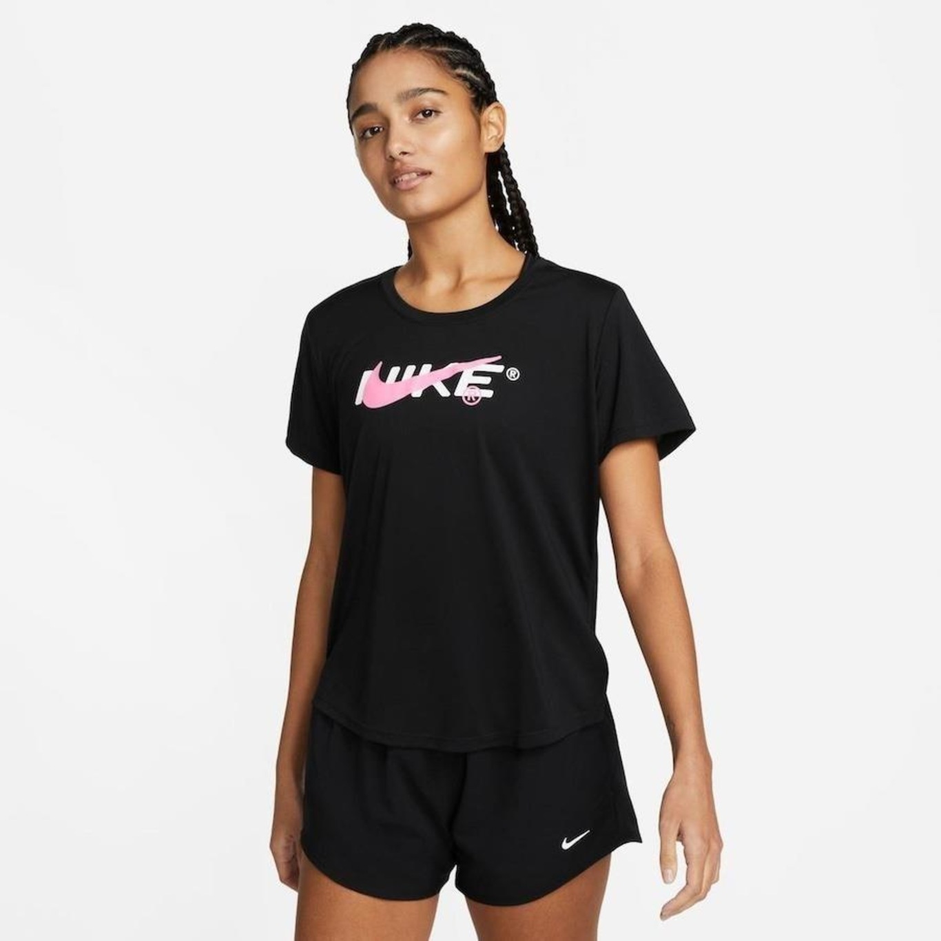 Camiseta Nike One Dri-FIT Feminina - Preto
