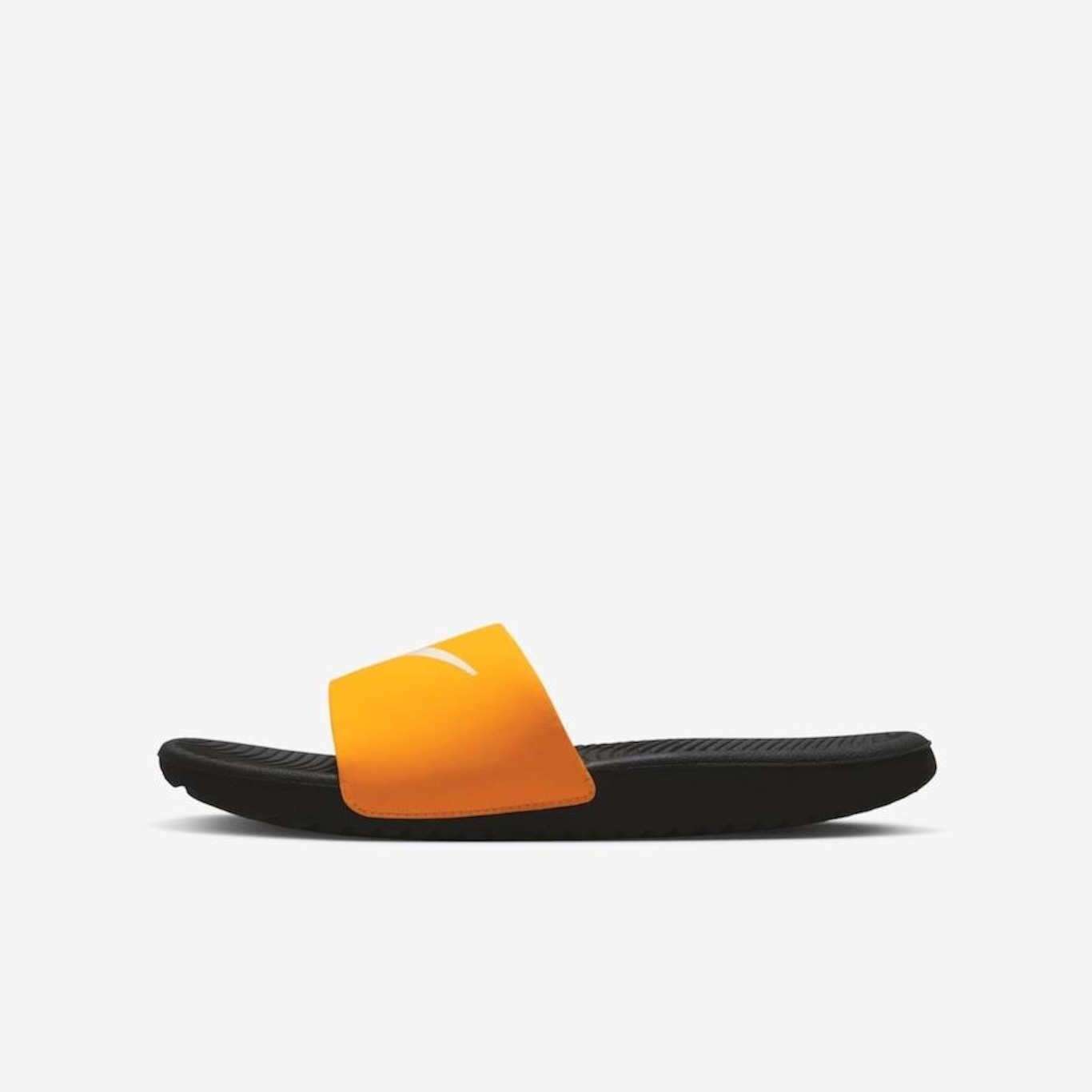 Yellow best sale nike sliders