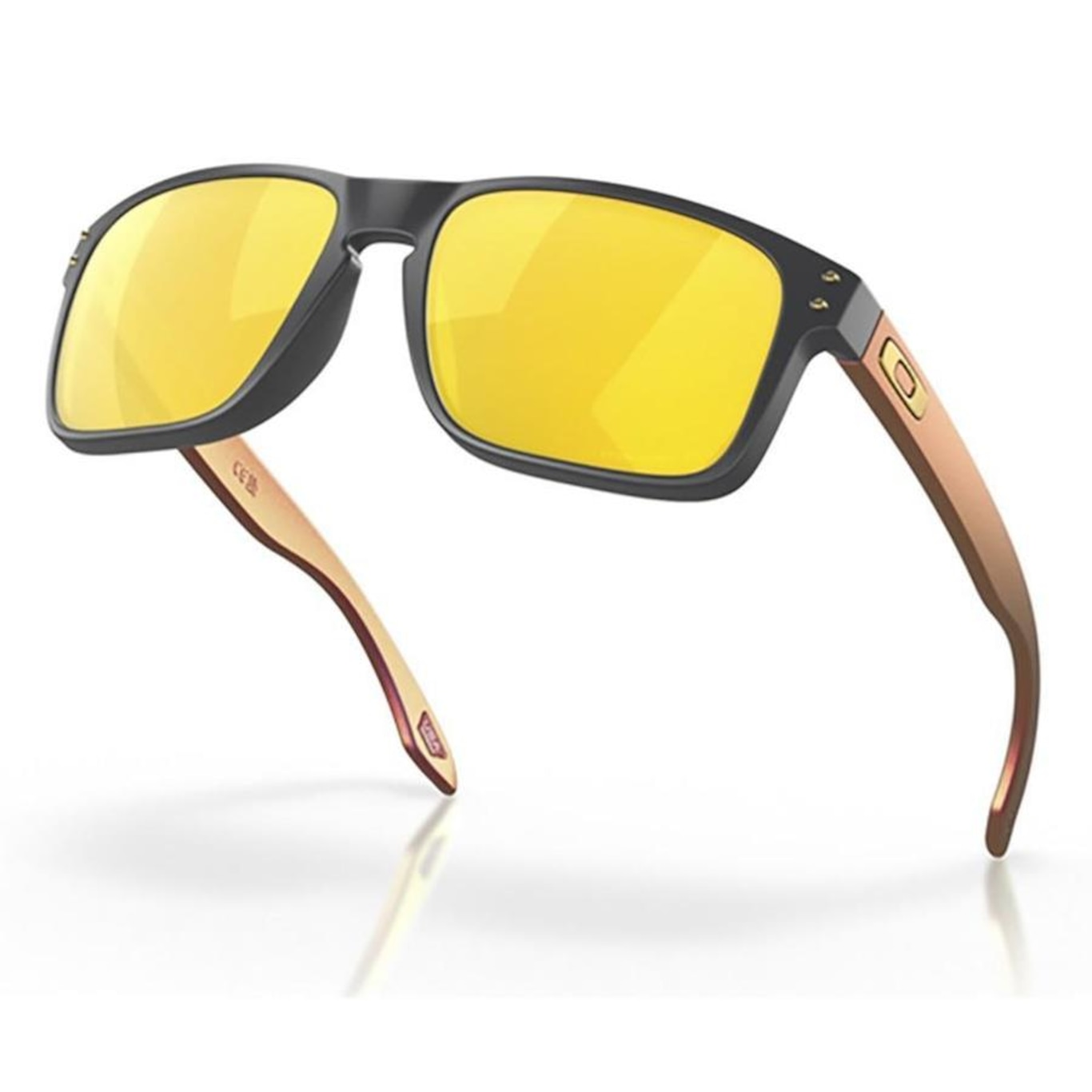 Óculos de Sol Oakley Unissex Holbrook Matte Carbon W455 - Foto 3