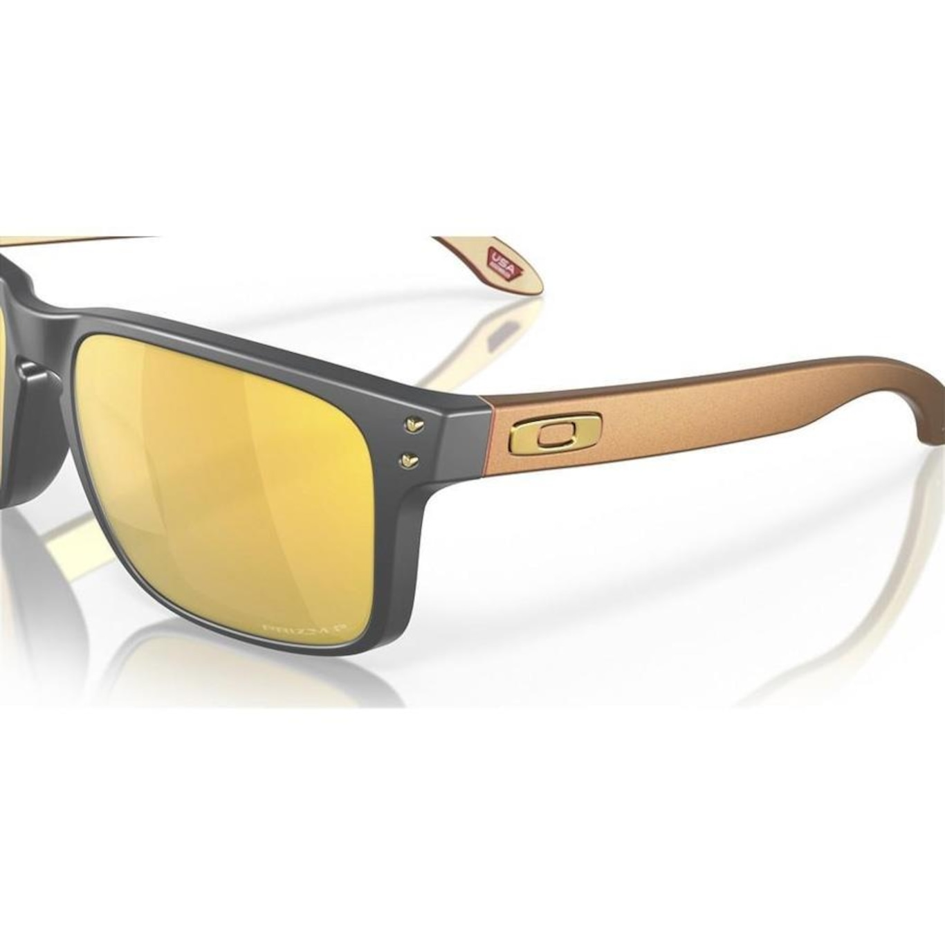 Óculos de Sol Oakley Unissex Holbrook Matte Carbon W455 - Foto 4